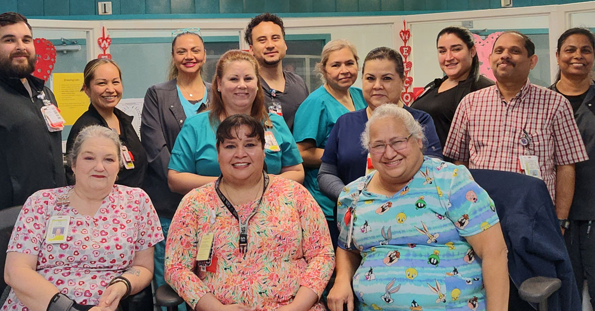 Nursing staff at Evins Regional Juvenile Center – UTMB