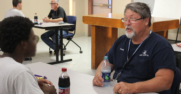 My Brother’s Keepers working with youth at Evins Regional Juvenile Center.