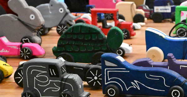 A featured image of some of the handmade toys donated by TJJD youth.