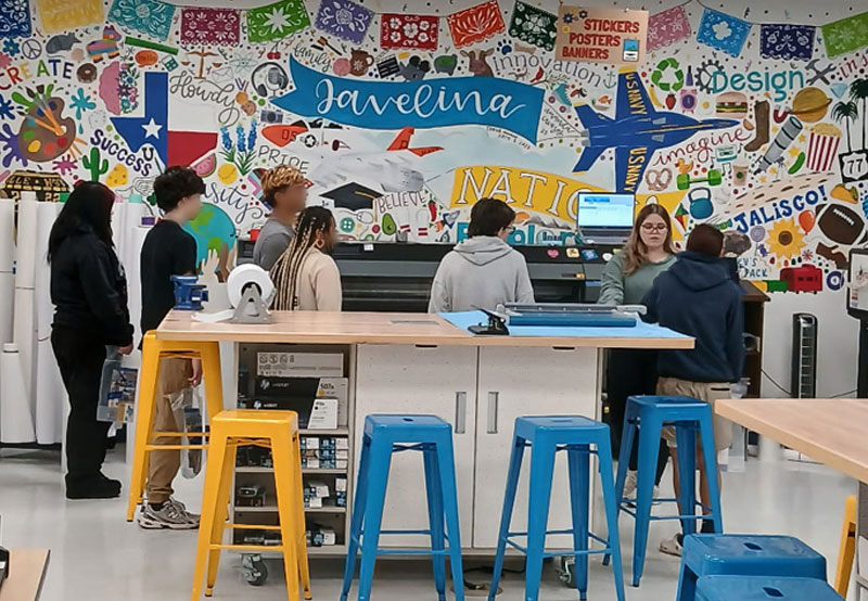 Youths getting a firsthand look at college life and future opportunities at Texas A&M University–Kingsville.